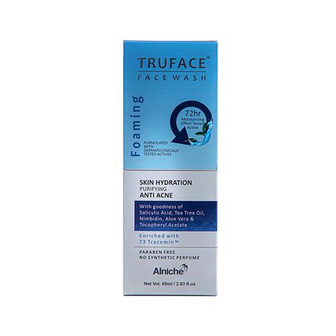 alniche truface foaming face wash ml cureka  health care products shop