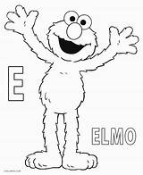 Elmo Coloring Pages Letter Printable Kids Sesame Street Cool2bkids Preschool Birthday Tv Shows Film Books Sheets sketch template