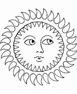 Sundial sketch template