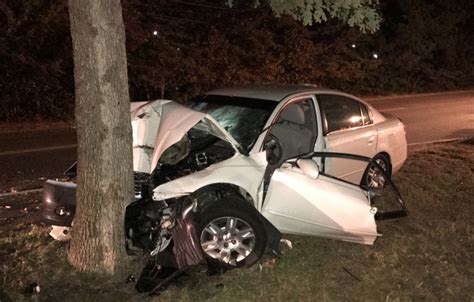 girl  critical  car crashes  tree  whiting njcom