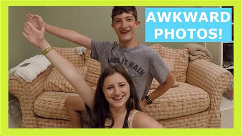 Recreating Awkward Sibling Photos Ft My Brother Youtube