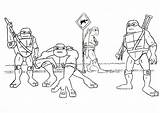 Coloring Tmnt Pages Printable Popular sketch template