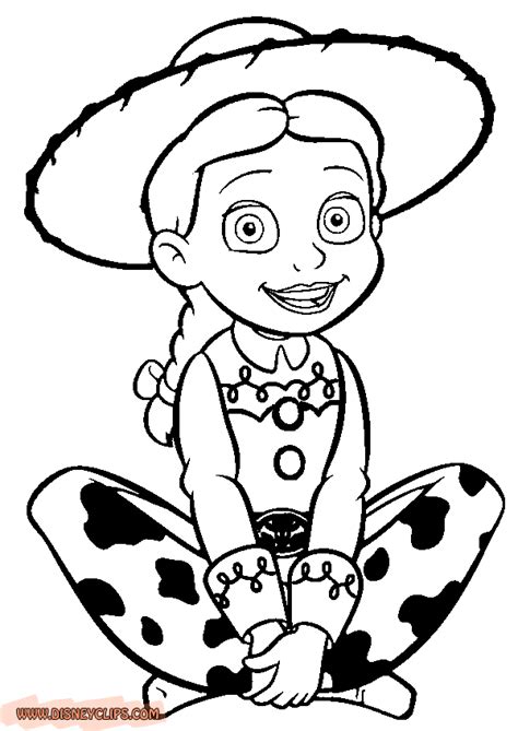 toy story jessie coloring pages coloring home