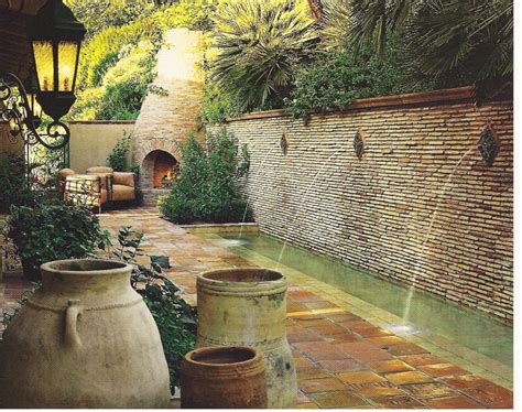 small courtyard fountains ideas  courtyard fountains backyard outdoor gardens