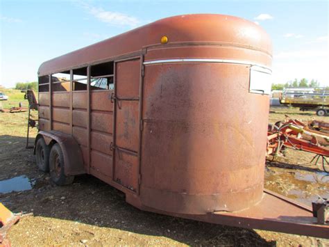 livestock trailer bumper pull