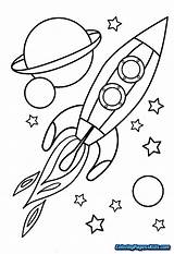 Space Outer Coloring Pages Printable Preschoolers Marvelous Albanysinsanity sketch template