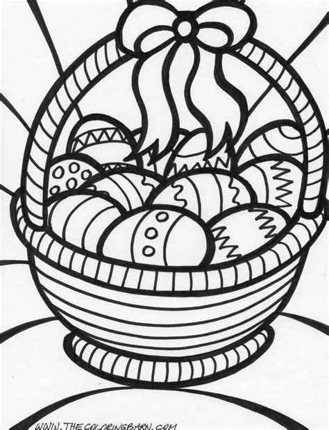 easter coloring pages coloringpagescom