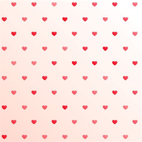 awesome hearts pattern background design   vector art