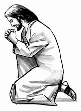 Prayer Praying Drawing Person According Mark Jesus Getdrawings Cloverton sketch template