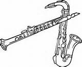 Saxophone Coloring Clarinet Pages Dessin Drawing Sax Saxophones Trumpet Printable Kids Instruments Clip Getdrawings Clarinette Et Imprimer Clipartmag Paintingvalley Coloriage sketch template