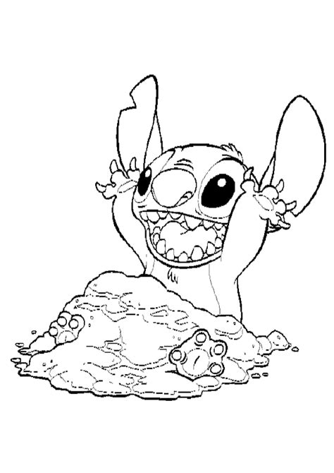 stitch coloring pages bestofcoloringcom