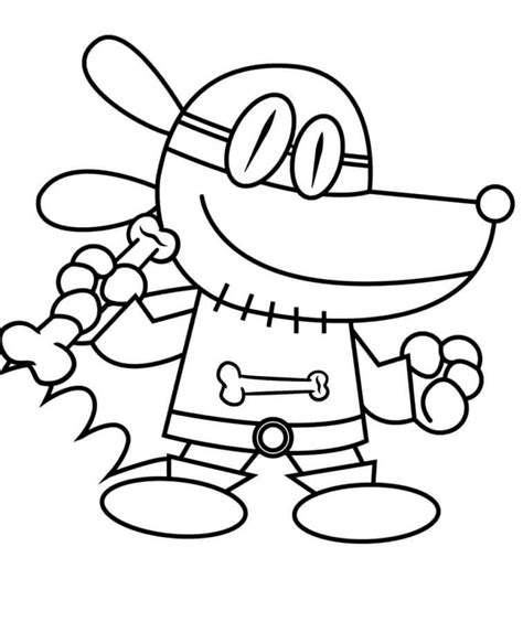 details   dog man coloring pages   printables shill art