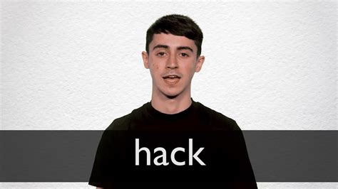 pronounce hack  british english youtube
