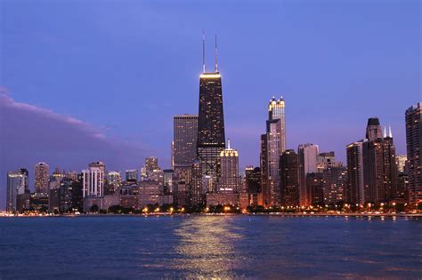 north michigan  chicago  john hancock center skyscraper