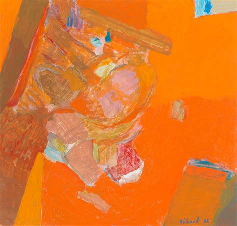 bonhams shafic abboud lebanon 1926 2004 abstract composition in orange