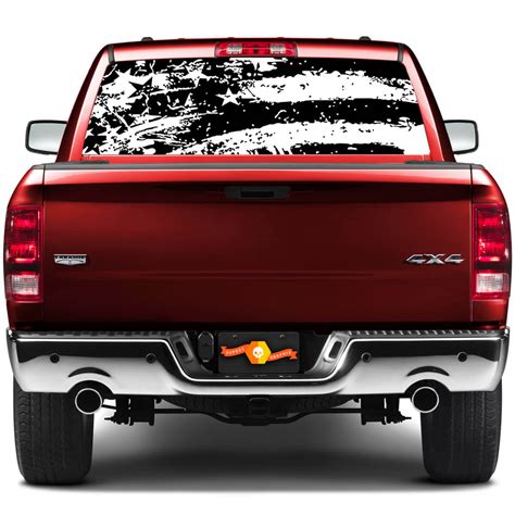 hot selling products  prices   american flag buck pick  truck rear window