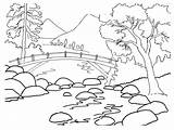 Coloring Scenery Nature Pages Spring Mountain Scenes Preschoolers Printable Christian Getcolorings Drawing Color Beautiful Pag sketch template