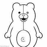 Monokuma Coloring Pages Danganronpa Outline Xcolorings 820px 49k Resolution Info Type  Size Jpeg sketch template