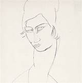 Modigliani sketch template