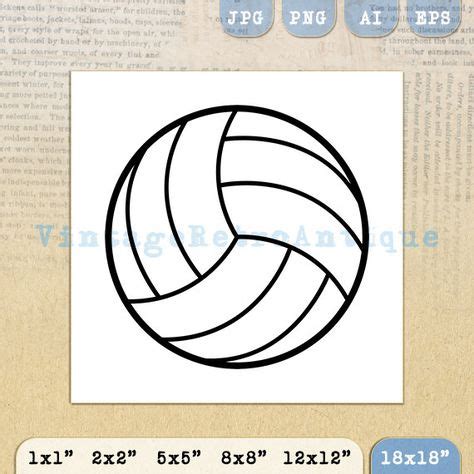 volleyball graphic image printable   vintageretroantique