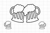 Beers Cheers Fbcd Bundles sketch template
