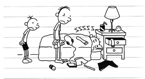 diary   wimpy kid coloring pages educative printable kid