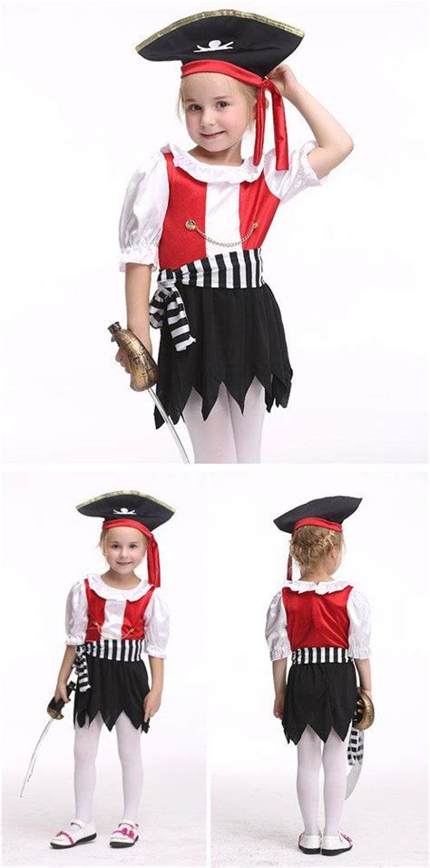 girls pirate halloween costumes party cosplay clothing