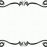 Scroll Border Clip Borders Clipart Clipground sketch template