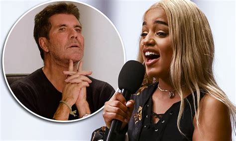 the x factor the band simon cowell stunned as hopeful sings little