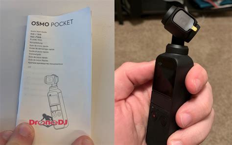 dji osmo pocket handheld gimbal camera  quick start guide video