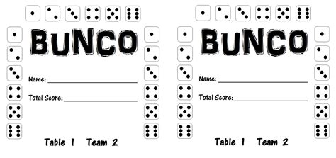 bunco printables mrshlovesjesus