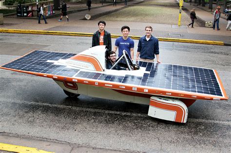 solar vehicle team builds  races sun powered cars  daily texan