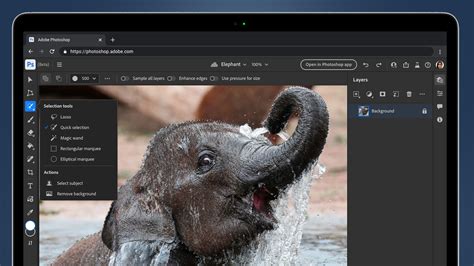 photoshop comes to the web browser and gets 4 other big new tools