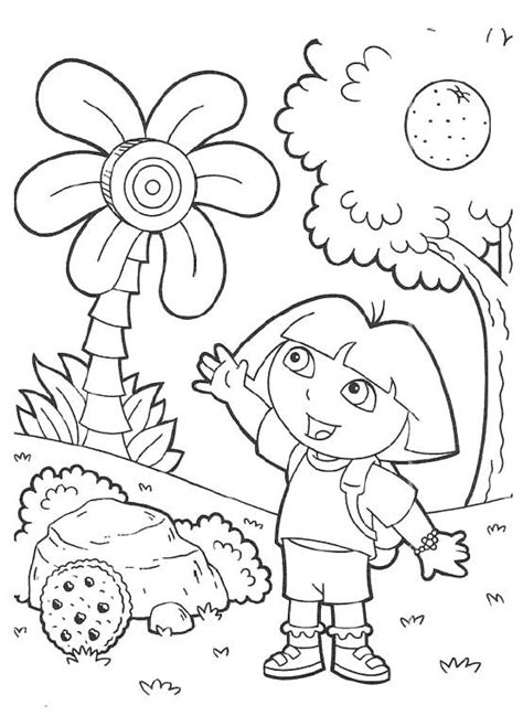 images  dora coloring pages  pinterest coloring pages