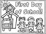School Coloring Pages Back Welcome First 100th Printable Kids Para Getdrawings Drawings Activities Color Actividades Preschool Drawing Rules Kindergarten Class sketch template