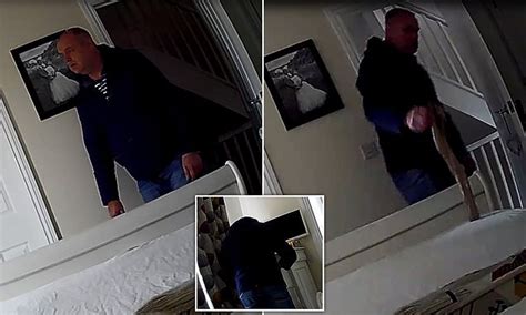 sinister moment trusted neighbour is caught rummaging
