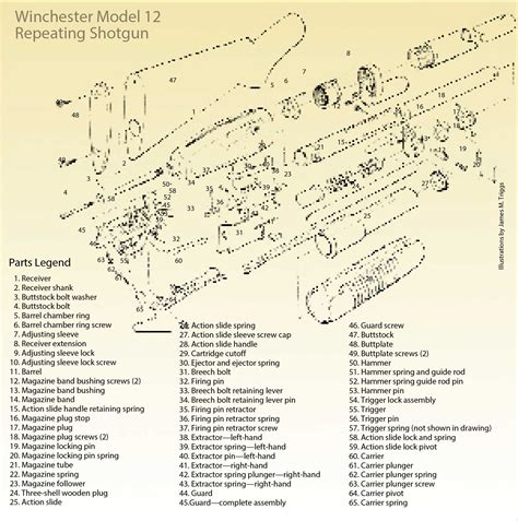 winchester  exploded view