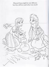 Elsa Coronation sketch template