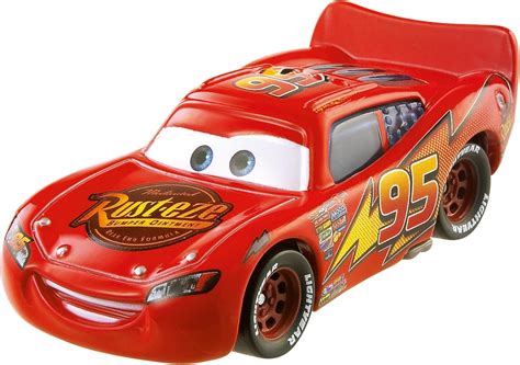 amazoncom disney pixar cars die cast lightning mcqueen vehicle toys
