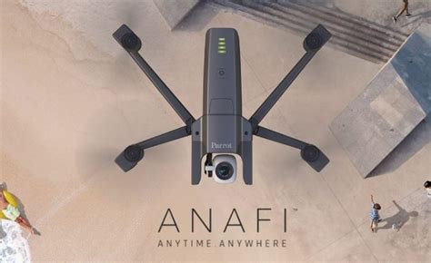 parrot anafi il nuovo drone  video  tascabile prezzo disponibilita