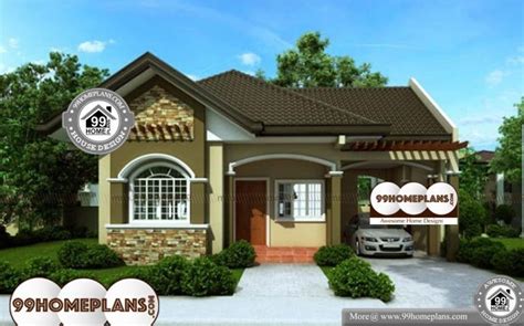 bungalow house designs  home plan elevation  story simple