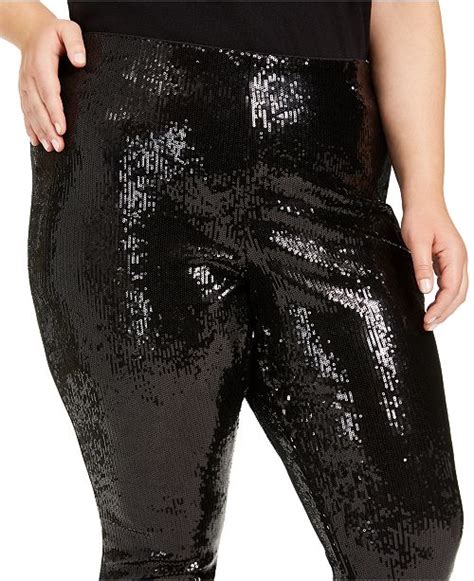 Inc International Concepts I N C Plus Size Sequin Pull On