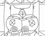 Coloring Pages Adult Butt Plumber Cartoon Colouring Chubby sketch template