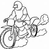 Kolorowanka Colouring Motorbikes Motorbike Mewarnai Trilha Cross Motocykl Trail 2730 sketch template
