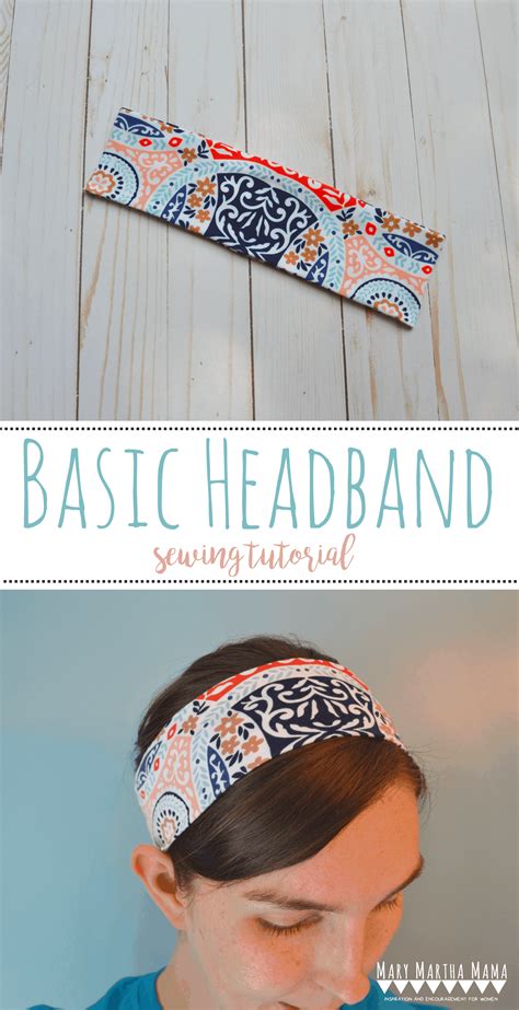 basic headband tutorial mary martha mama