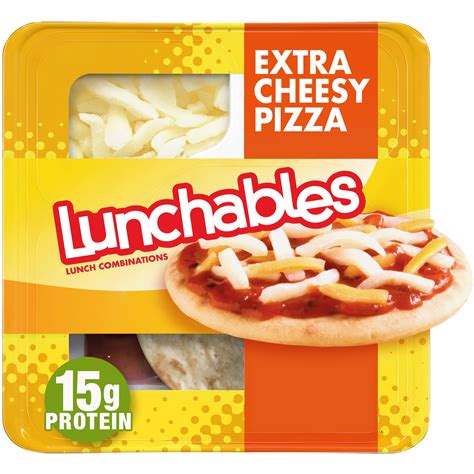 lunchables pizza extra cheesy lunch combinations  oz package walmartcom walmartcom