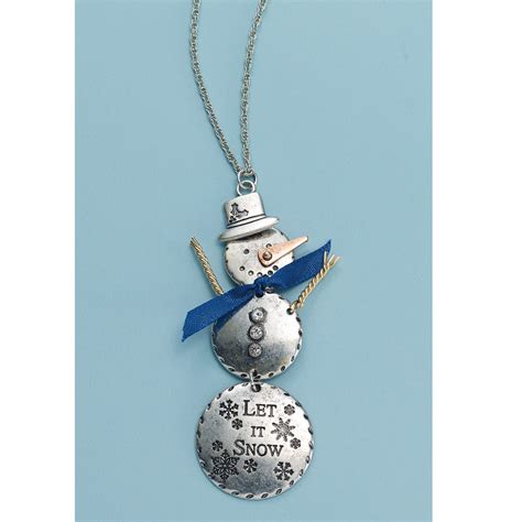 snowman necklace hand stamped jewelry cute jewelry stamped jewelry