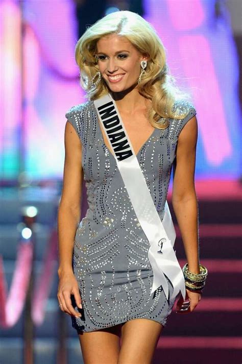 miss indiana usa emily hart walks onstage during the 2013 miss usa
