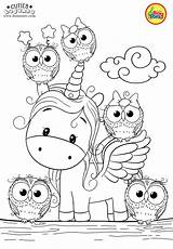 Cute Coloring Pages Cuties Unicorn Animal Printables Preschool Kids Choose Board Bojanke sketch template