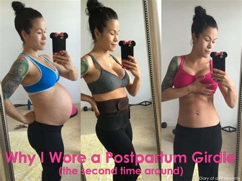 Diary Of A Fit Mommywhy I Wore A Postpartum Girdle {the